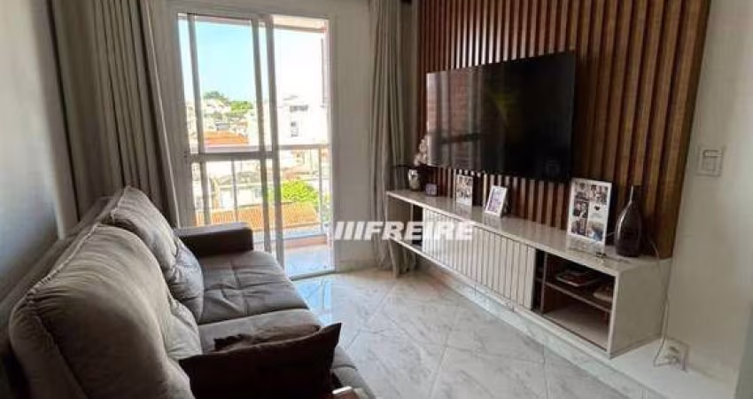 Apartamento com 2 dormitórios à venda, 57 m² por R$ 419.000 - Vila Curuçá - Santo André/SP