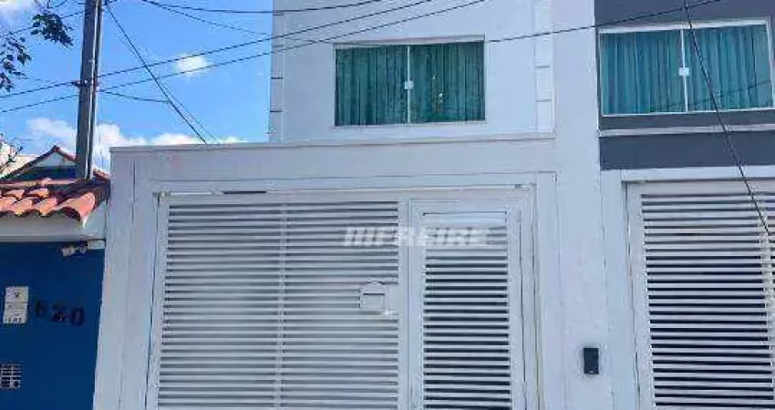 Sobrado com 3 dormitórios à venda, 138 m² por r$ 765.000,00 - vila pires - santo andré/sp