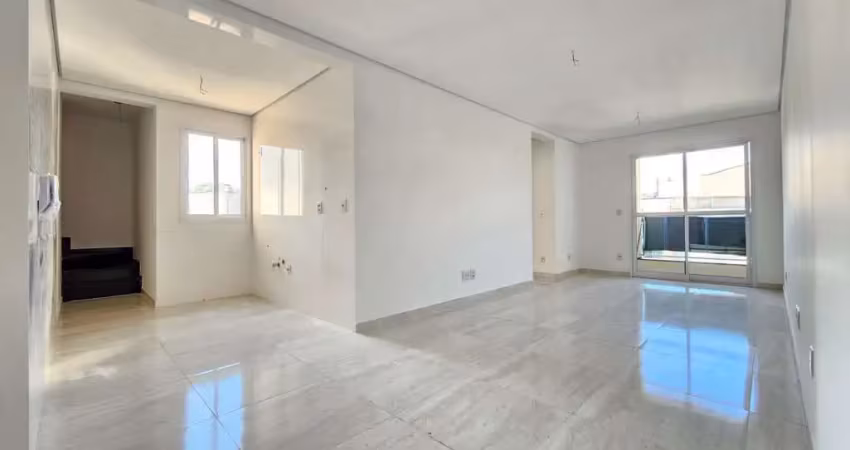 Cobertura com 2 dormitórios à venda, 126 m² por r$ 600.000,00 - vila gilda - santo andré/sp