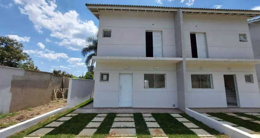 Sobrado à venda  com 2 suítes e 2 vagas à venda, 70 m² por r$ 390.000 - parque do carmo - vargem grande paulista/sp