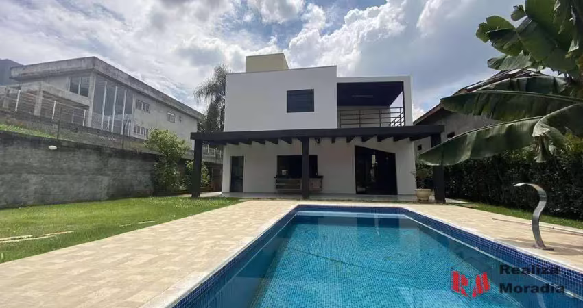 Casa com 4 dormitórios à venda, 344 m² por r$ 3.200.000,00 - chácaras são carlos - cotia/sp