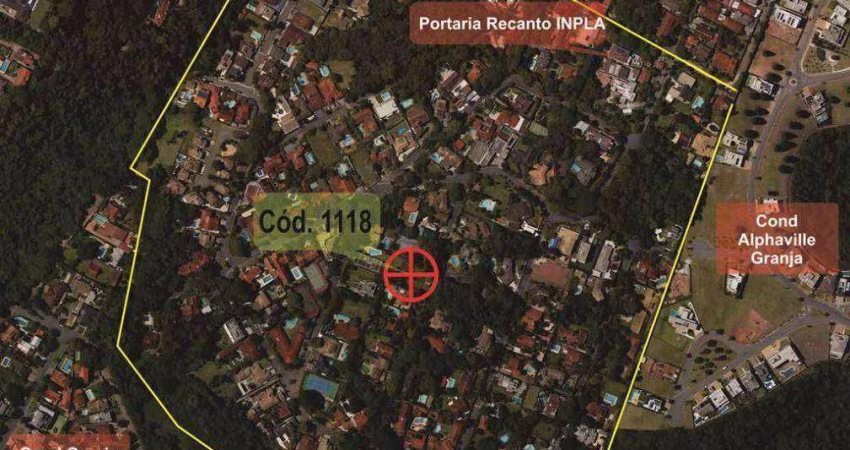 Ótimo lote 1.000 m², limpo, com edícula - Recanto Inpla - Carapicuíba