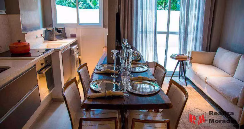 Apartamento à venda, 69 m² por r$ 682.500,00 - granja viana - cotia/sp