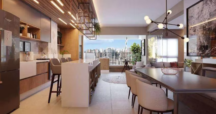 Apartamento novo com 2 dormitórios à venda, 70 m² por r$ 615.000 - duq central house  - barueri/sp