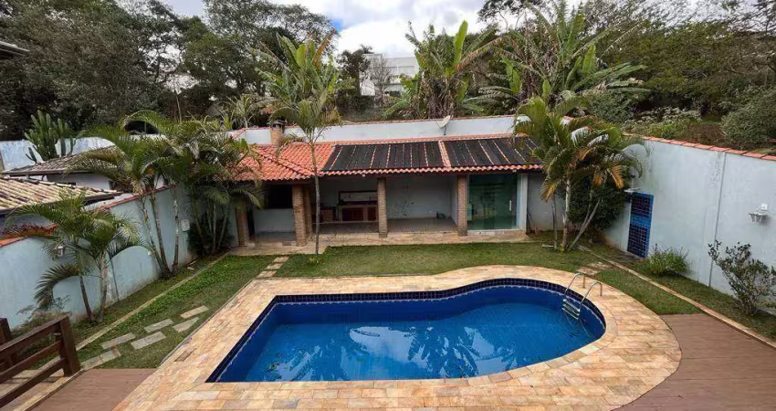 Casa com 3 dormitórios para alugar, 300 m² por r$ 13.000,00/mês - chácara moinho velho - carapicuíba/sp