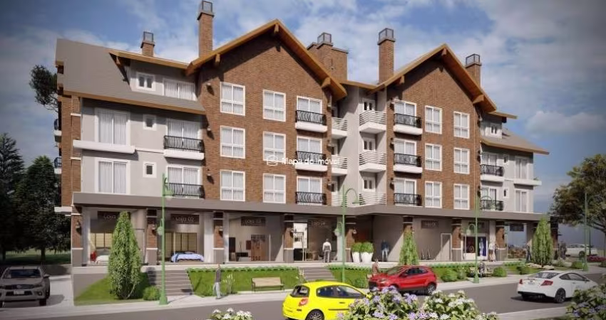 Apartamento com 2 quartos à venda na Rua Emílio Leobet, 1456, Avenida Central, Gramado