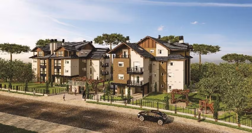 Apartamento com 2 quartos à venda na Rua Ermelinda Barbacovi, 400, Bavaria, Gramado