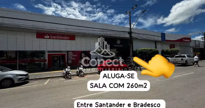 Sala comercial entre banco santander - agência  1788 e bradesco  -  luís eduardo magalhães