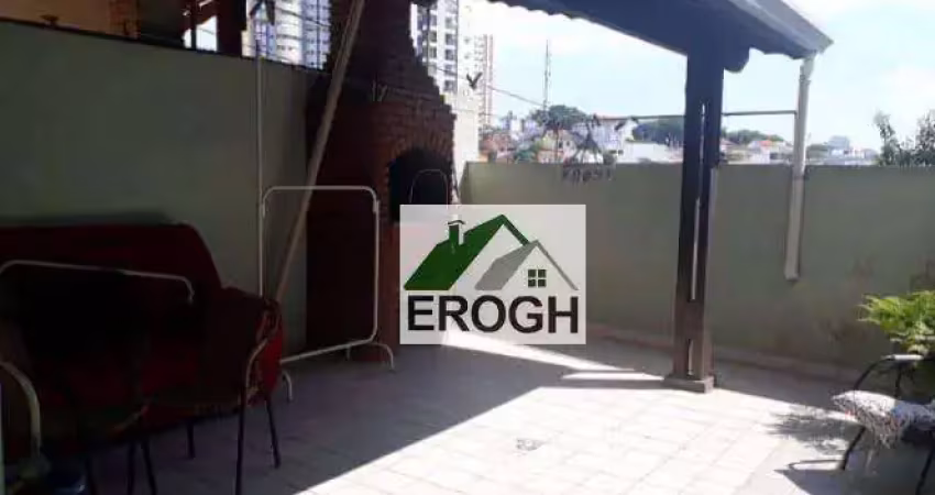 Sobrado com 3 dormitórios à venda, 196 m² por R$ 750.000,00 - Vila Floresta - Santo André/SP