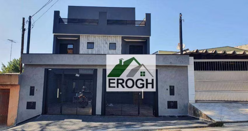 Sobrado à venda, 130 m² por R$ 499.000,00 - Parque Jaçatuba - Santo André/SP