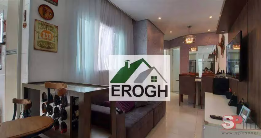 Cobertura com 2 dormitórios à venda, 108 m² por R$ 460.000,00 - Vila Curuçá - Santo André/SP