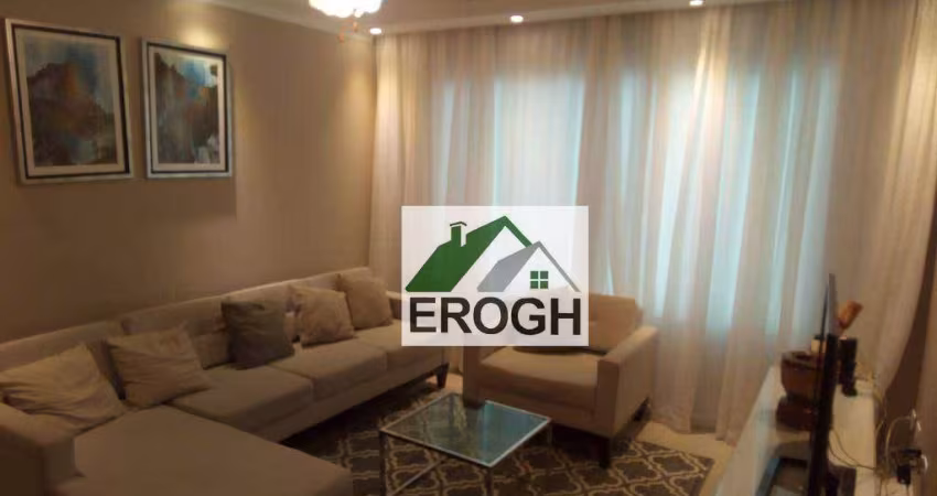 Sobrado com 3 dormitórios à venda, 249 m² por R$ 990.000,00 - Parque das Nações - Santo André/SP