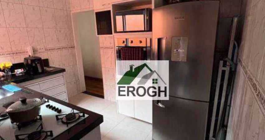 Apartamento com 3 dormitórios à venda, 97 m² por R$ 468.000,00 - Vila Curuçá - Santo André/SP