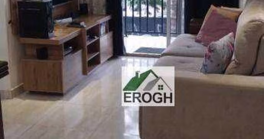 Apartamento com 3 dormitórios à venda, 66 m² por R$ 490.000,00 - Vila Metalúrgica - Santo André/SP