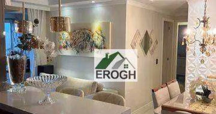 Apartamento com 2 dormitórios à venda, 58 m² por R$ 550.000,00 - Taboão - São Bernardo do Campo/SP