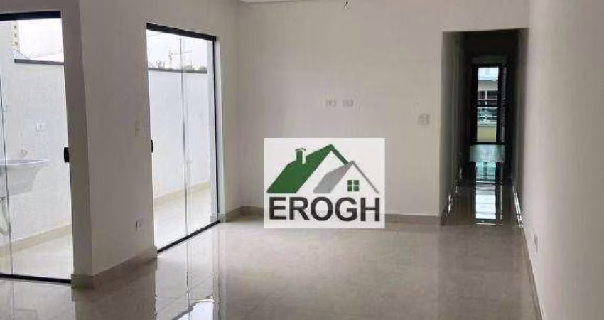 Apartamento com 3 dormitórios à venda, 80 m² por R$ 675.000 - Parque das Nações - Santo André/SP