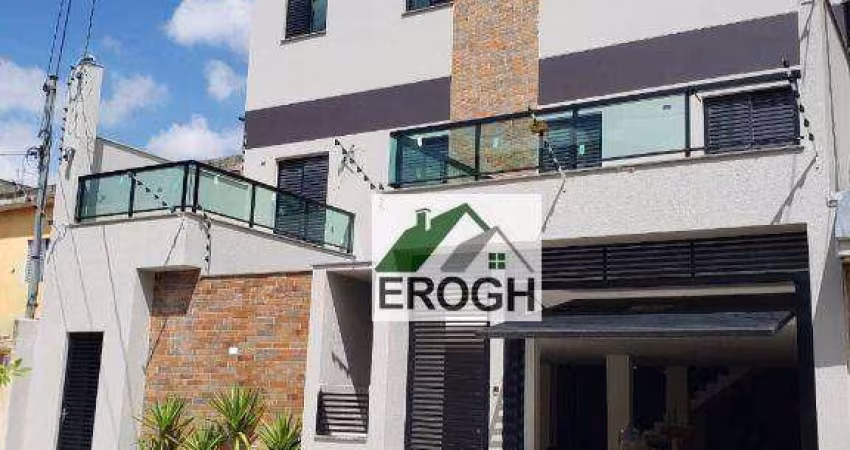 Apartamento com 2 dormitórios à venda, 45 m² por R$ 350.000 - Parque João Ramalho - Santo André/SP