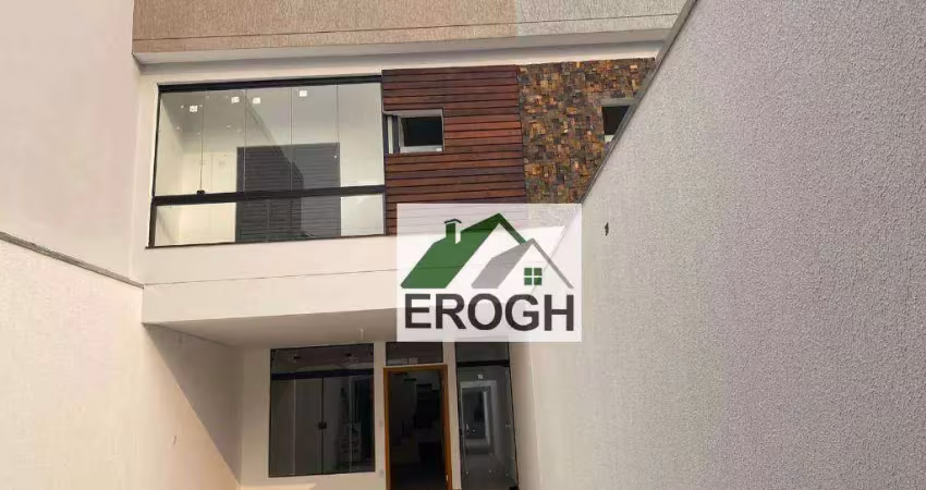 Sobrado com 4 suítes à venda, 235 m² por R$ 1.330.000 - Paraíso - Santo André/SP