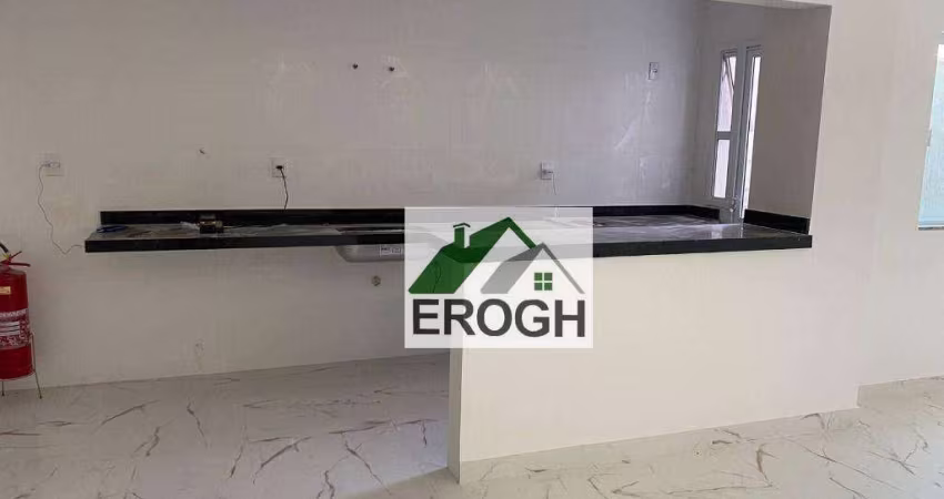 Apartamento à venda, 90 m² por R$ 555.000,00 - Vila Curuçá - Santo André/SP