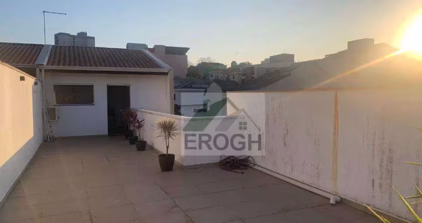 Cobertura com 3 dormitórios à venda, 130 m² por r$ 599.000,00 - bairro campestre - santo andré/sp