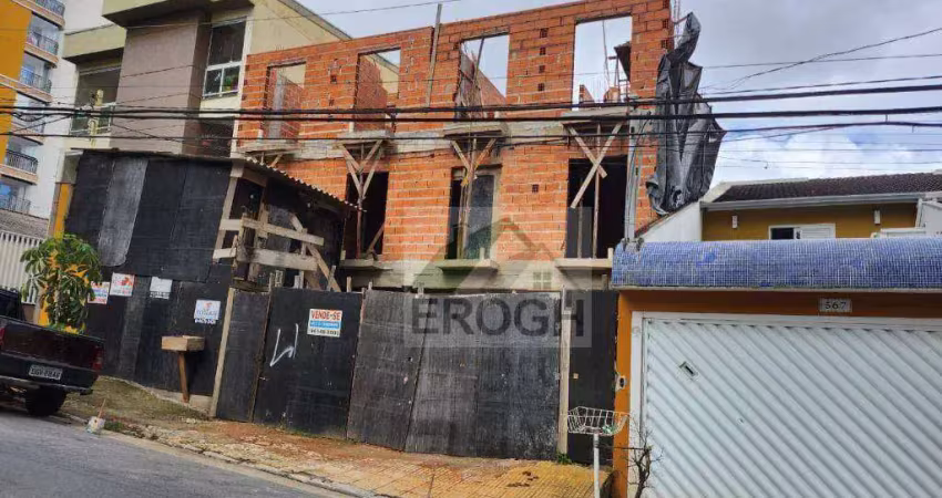 Apartamento com 2 dormitórios à venda, 38 m² por r$ 335.000,00 - vila valparaíso - santo andré/sp