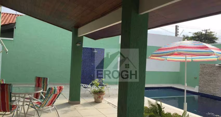Casa com 3 dormitórios à venda, 180 m² por r$ 1.170.000 - balneário praia do pernambuco - guarujá/sp