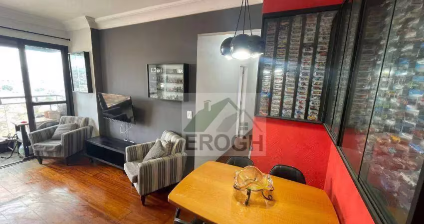 Apartamento com 3 dormitórios à venda, 75 m² por r$ 510.000,00 - vila valparaíso - santo andré/sp