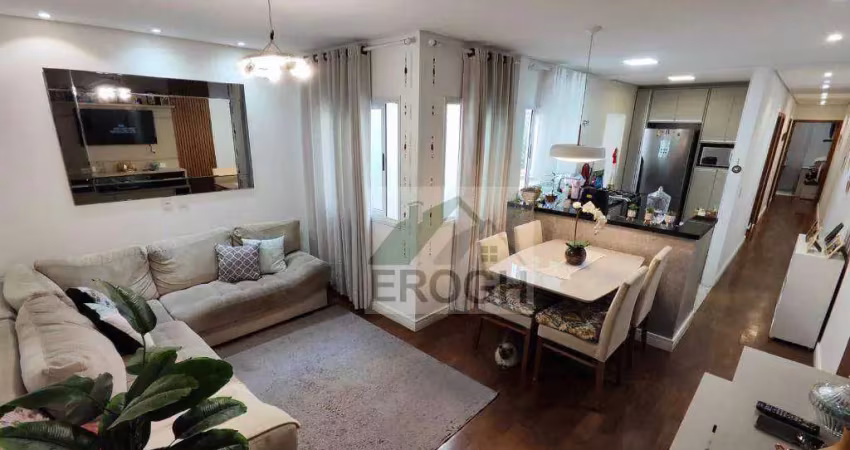 Apartamento com 3 dormitórios à venda, 83 m² por r$ 570.000,00 - santa maria - santo andré/sp