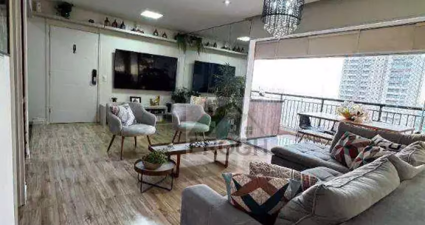 Apartamento para alugar, 106 m² por r$ 8.509,28/mês - centro - são bernardo do campo/sp