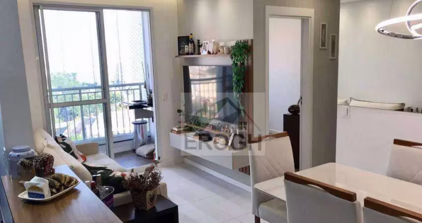 Apartamento com 2 dormitórios à venda, 52 m² por r$ 490.000,00 - rudge ramos - são bernardo do campo/sp