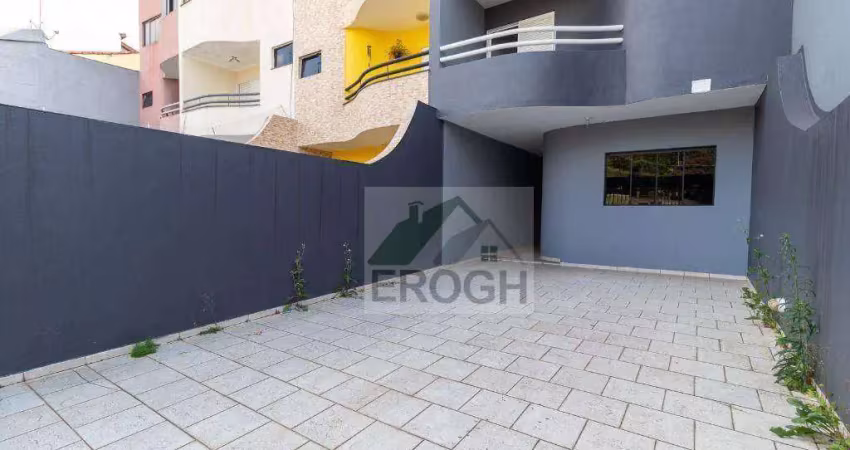 Sobrado à venda, 163 m² por r$ 610.000,00 - jardim milena - santo andré/sp