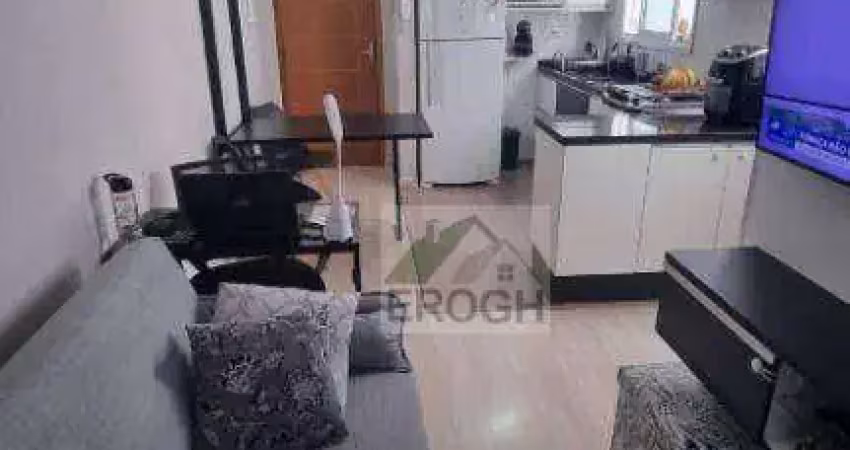 Cobertura à venda, 80 m² por r$ 330.000,00 - vila junqueira - santo andré/sp