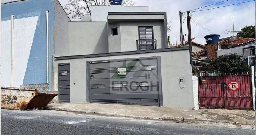 Sobrado com 3 dormitórios à venda, 101 m² por r$ 595.000 - vila clarice - santo andré/sp