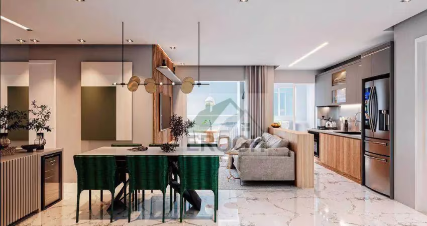 Apartamento com 3 dormitórios à venda, 80 m² por r$ 805.000 - parque das nações - santo andré/sp