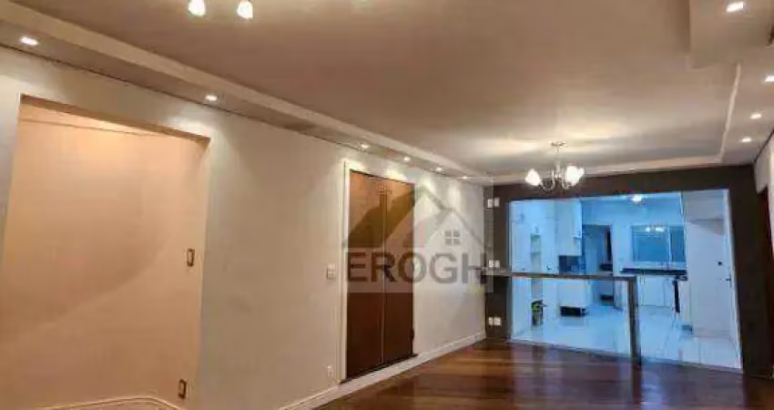 Apartamento com 3 dormitórios, 145 m² - venda por r$ 760.000,00 ou aluguel por r$ 3.920,00/mês - vila valparaíso - santo andré/sp