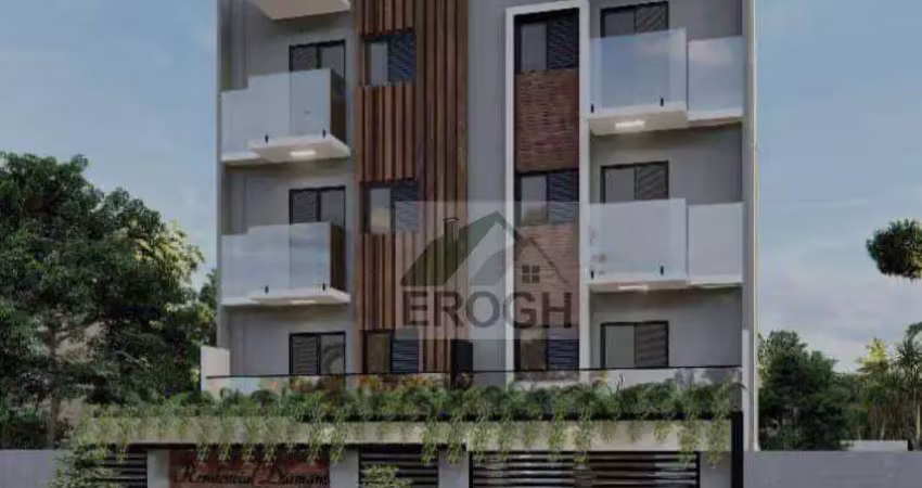 Cobertura com 2 dormitórios à venda, 90 m² por r$ 657.000 - campestre - santo andré/sp