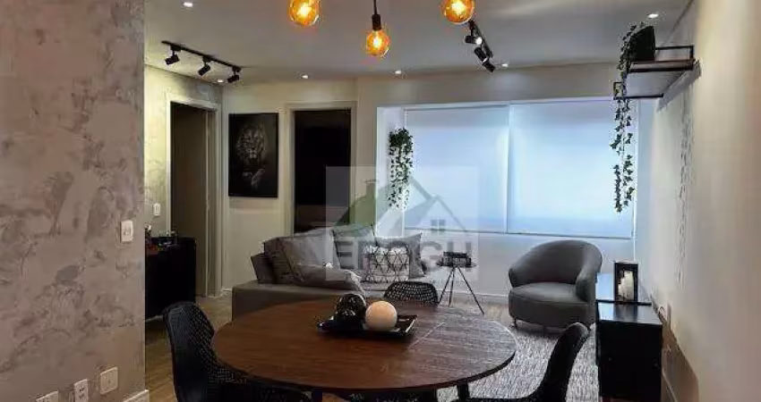 Apartamento com 2 dormitórios, 58 m² - venda por r$ 620.000 ou aluguel por r$ 4.941/mês - vila assunção - santo andré/sp