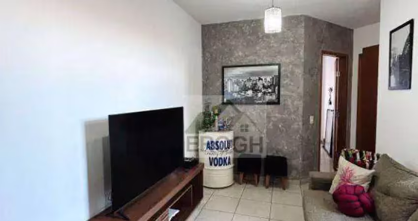 Apartamento com 1 dormitório à venda, 45 m² por r$ 275.600 - vila linda - santo andré/sp