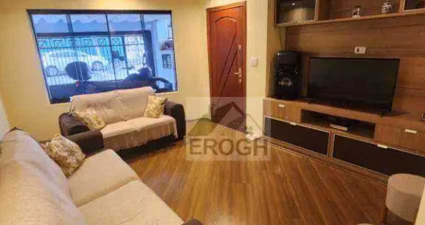 Sobrado com 3 dormitórios à venda, 180 m² por r$ 662.500 - vila américa - santo andré/sp