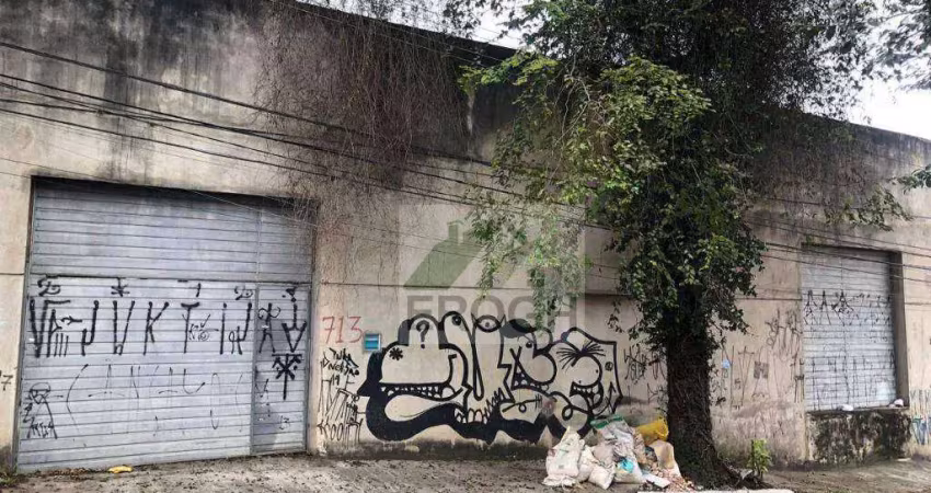 Galpão à venda, 800 m² por r$ 3.700.000 - vila valparaíso - santo andré/sp