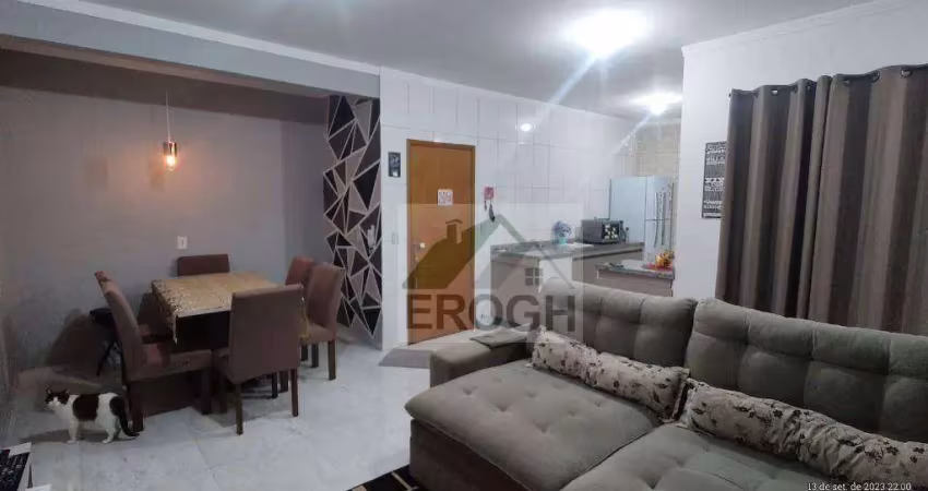 Apartamento com 2 dormitórios à venda, 65 m² por r$ 340.000 - vila américa - santo andré/sp