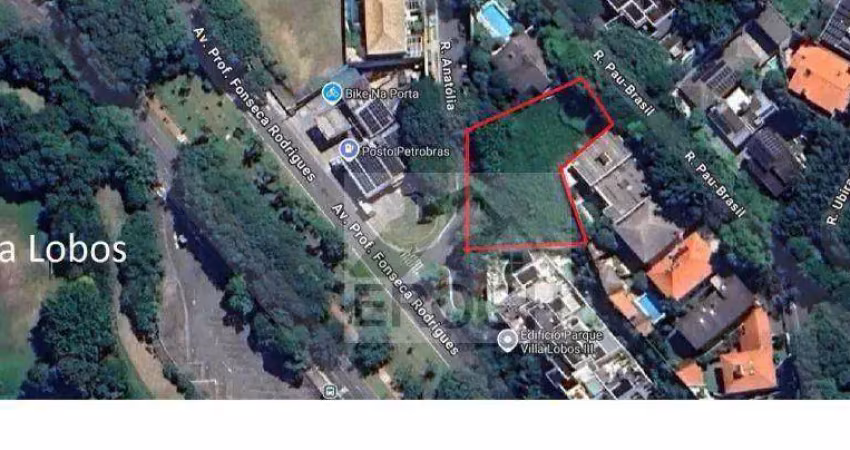 Terreno à venda, 1621 m² por r$ 8.000.000 - boaçava - são paulo/sp
