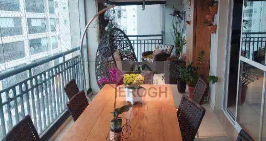 Apartamento com 3 dormitórios à venda, 180 m² por r$ 2.125.000 - nova petrópolis - são bernardo do campo/sp