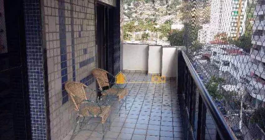 Jdim icaraí, 1 por andar, mobil, vrdão, slão l, sla íntima, 4 qtos, 2 stes, banho, lavabo, copa coz, área, deps, 2 vgas, play.