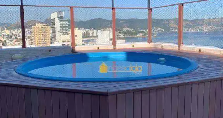 Cobertura com 3 dormitórios à venda, 175 m²  - Ingá - Niterói/RJ