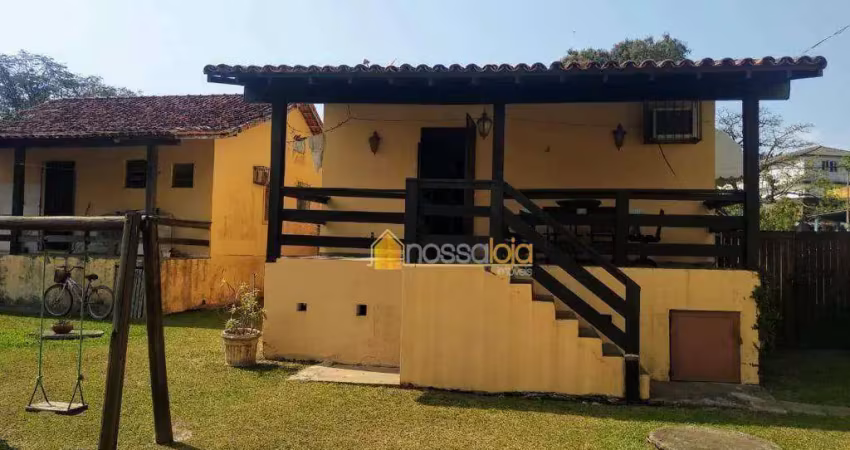 Casa com 2 dormitórios à venda, 115 m² - balneário são pedro - são pedro da aldeia/rj