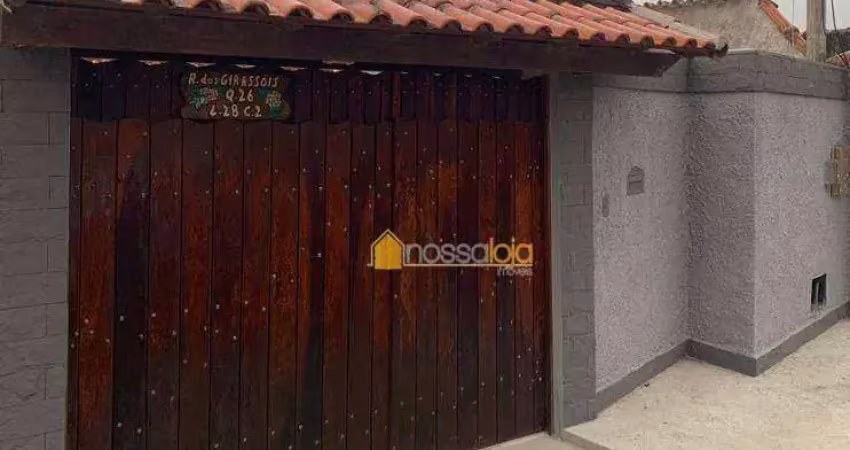 Casa com 2 dormitórios à venda, 110 m² - barroco (itaipuaçu) - maricá/rj