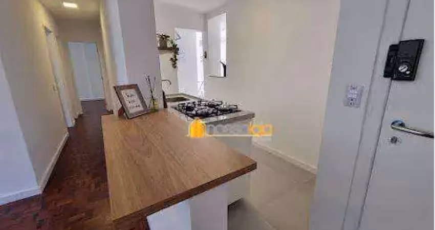 Apartamento com 3 dormitórios à venda, 70 m²  - icaraí - niterói/rj