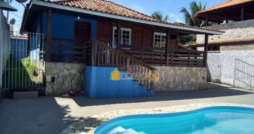 Casa com 3 dormitórios à venda, 160 m²  - jardim atlântico central (itaipuaçu) - maricá/rj