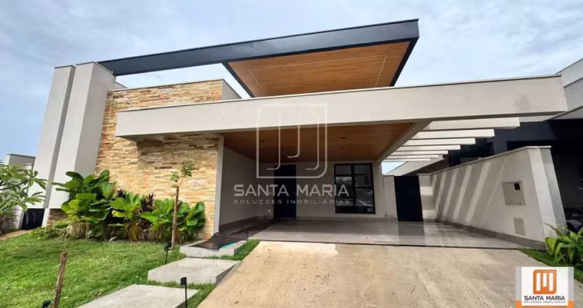 Casa (térrea em condominio) 3 dormitórios/suite, cozinha planejada, portaria 24hs, em condomínio fechado